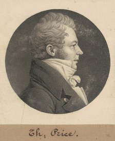 Thomas Price, 1809. Creator: Charles Balthazar Julien Févret de Saint-Mémin.
