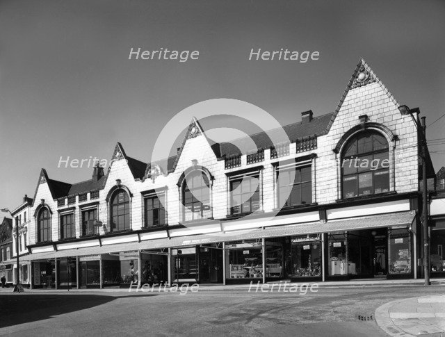 Montague Buildings, Mexborough, South Yorkshire, 1963. Artist: Michael Walters