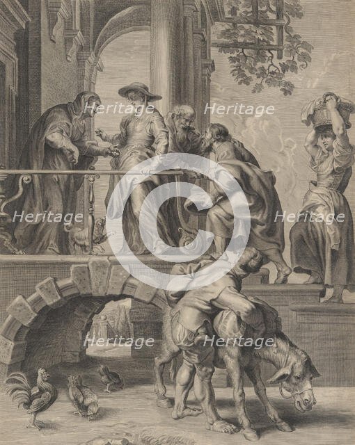 The Visitation, 1625-74. Creator: Pieter de Jode II.