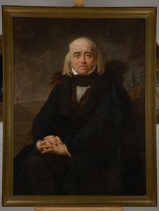 Portrait of Julian Ursyn Niemcewicz (1758-1841), 1833-1834. Creator: Antoine-Jean Gros.