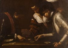 Dice Players, c1635. Creator: Mattia Preti.