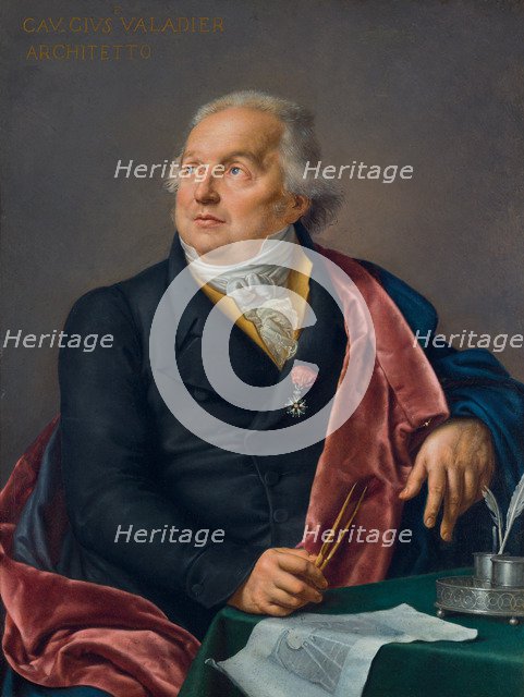 Portrait of the Architect Giuseppe Valadier (1762-1839) , 1827.