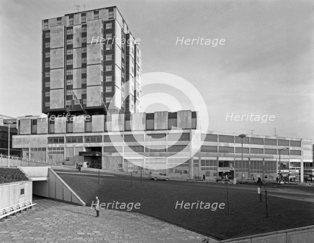Grosvenor House Hotel, Charter Square, Sheffield, South Yorkshire, 1968. Artist: Michael Walters