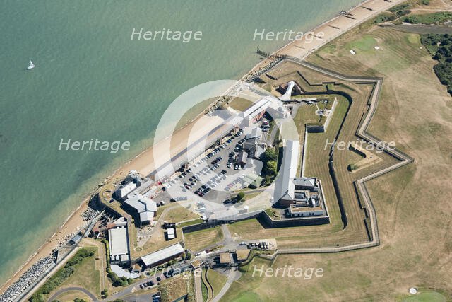 Fort Monckton, a bastioned artillery fort, Gosport, Hampshire, 2018. Creator: Historic England.