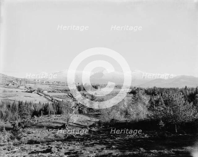 Jefferson and the Presidential Range, White Mountains, c1900. Creator: Unknown.
