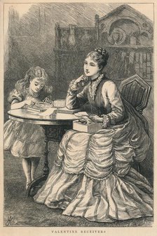 ''Valentine Receivers', 1875. Creator: H Johnson.