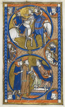 The three Magi, c1265-1270.  Creator: Unknown.