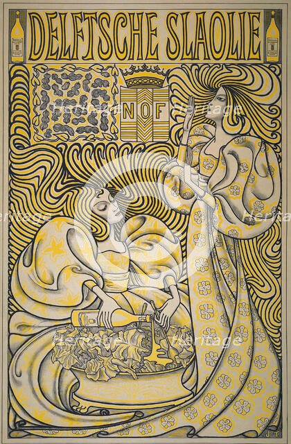 Delft Salad Oil, 1894. Creator: Toorop, Jan (1858-1928).
