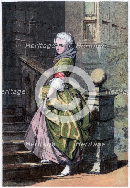 'Haddon Hall, Derbyshire', 1856. Artist: John Absolon