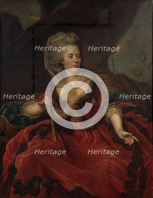Portrait of Princess Marie Adélaïde of France (1732-1800), 1784.
