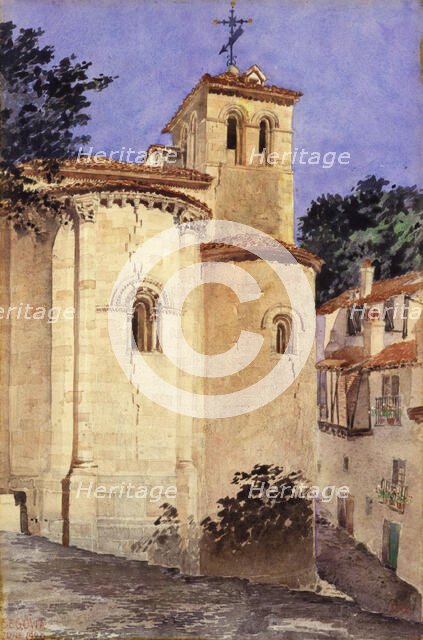 Church at Segovia, Spain, 1920. Creator: Cass Gilbert.