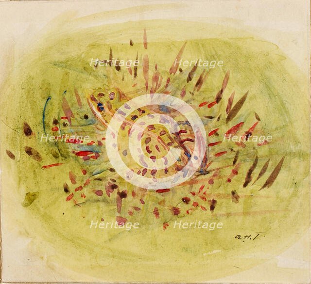 Frog, ca. 1910-1915. Creator: Abbott Handerson Thayer.