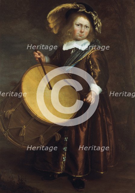 'Boy with Drum', 17th century. Artist: Rembrandt Harmensz van Rijn    