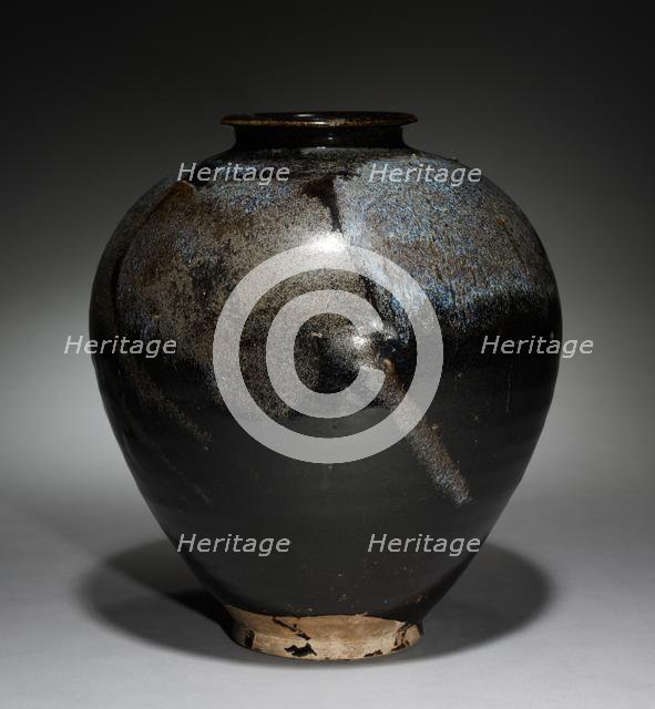 Jar: Black Ware, 700s. Creator: Unknown.