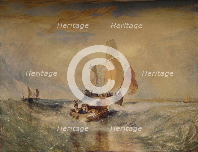 Now for the Painter' (Rope) Passengers Going on Board', 1827, (1938). Artist: JMW Turner.