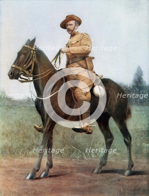 Portrait of Lieutenant-Colonel EC Bethune, 1900. Creator: Earl de la Warr.