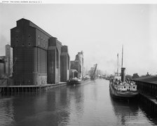 The Canal harbor, Buffalo, N.Y., c.between 1910 and 1920. Creator: William H. Jackson.