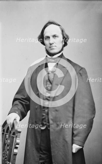 Rev. W.H. McAllister, between 1855 and 1865. Creator: Unknown.