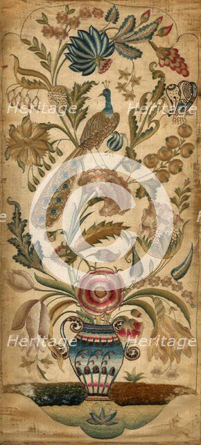 Panel (For a Sconce), England, 18th century. Creator: Unknown.