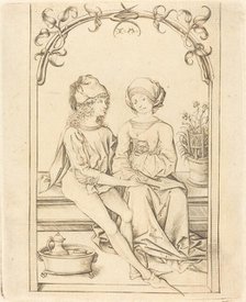 The Lovers, c. 1490. Creator: Israhel van Meckenem.