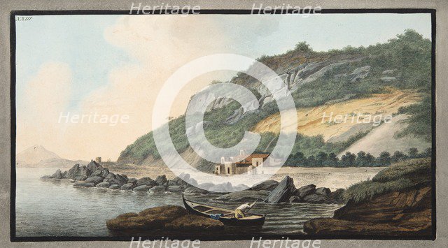 View of a part of the outside of the cone of the Solfaterra, 1776.