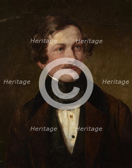 Portrait of Aleksander Titz, c1835, c1850. Creator: Alojzy Reichan.