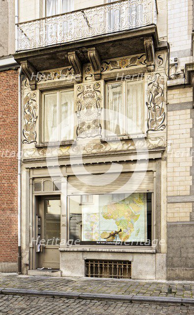 40 Rue des Minimes, Brussels, Belgium, (1897),  c2014-2017. Artist: Alan John Ainsworth.