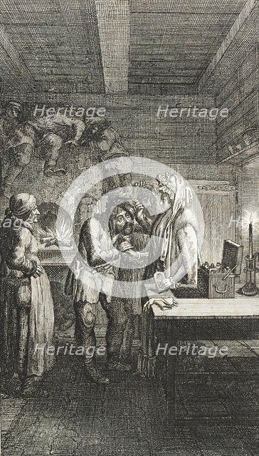 Illustration for Storch's 'Painting of Petersburg', 1792. Creator: Daniel Nikolaus Chodowiecki.