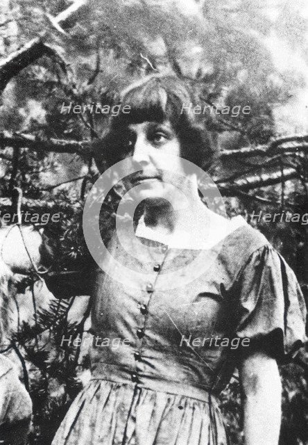 Marina Tsvetaeva. Czech Republic, 1923.