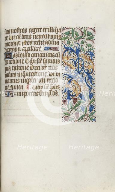 Book of Hours (Use of Rouen): fol. 102r, c. 1470. Creator: Master of the Geneva Latini (French, active Rouen, 1460-80).