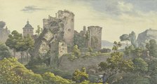 Heidelberg Castle, c1790-1794. Creator: Georg Melchior Kraus.