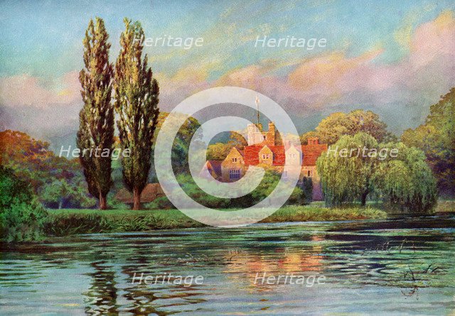 Bisham Abbey, Berkshire, 1924-1926. Artist: FC Varley