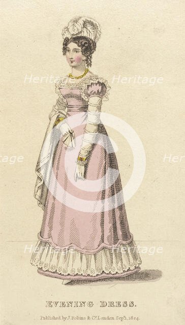 Fashion Plate (Marine Dress), 1824. Creator: John Bell.