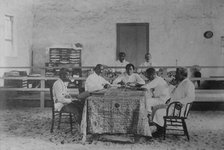 Faga Togo, Samoa, District Court, between c1915 and c1920. Creator: Bain News Service.