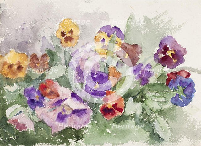Violets. Creator: Maria Wiik.