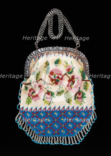 Bag, American, third quarter 19th century. Creator: Unknown.