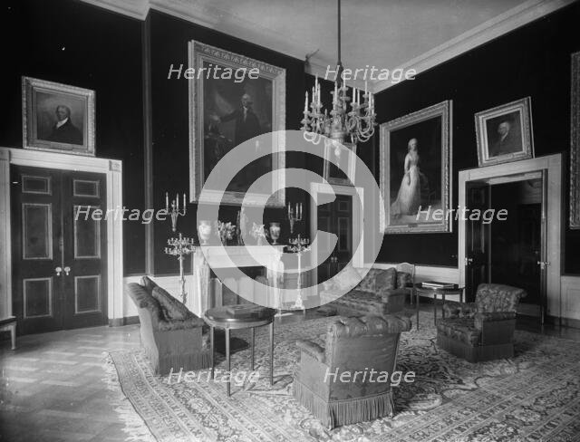 The Red Room, White House, (1904?). Creator: Unknown.