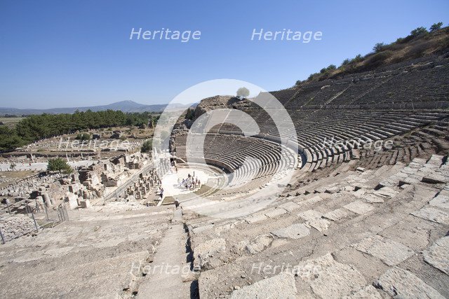 The theatre at Ephesus, Turkey. Artist: Samuel Magal
