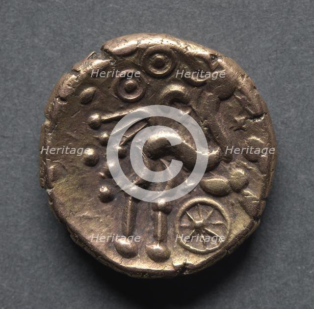 Bodvoc Stater of the Dobunni (reverse), c. 40 B.C.. Creator: Unknown.