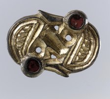S-Shaped Brooch, Frankish, mid-6th century. Creator: Unknown.