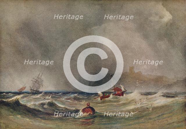 'Storm off Whitby', 1851, (1930).  Creator: Anthony Vandyke Copley Fielding.