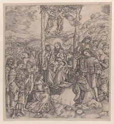 Adoration of the Magi, 1500-10. Creator: Cristofano di Michele Martini.