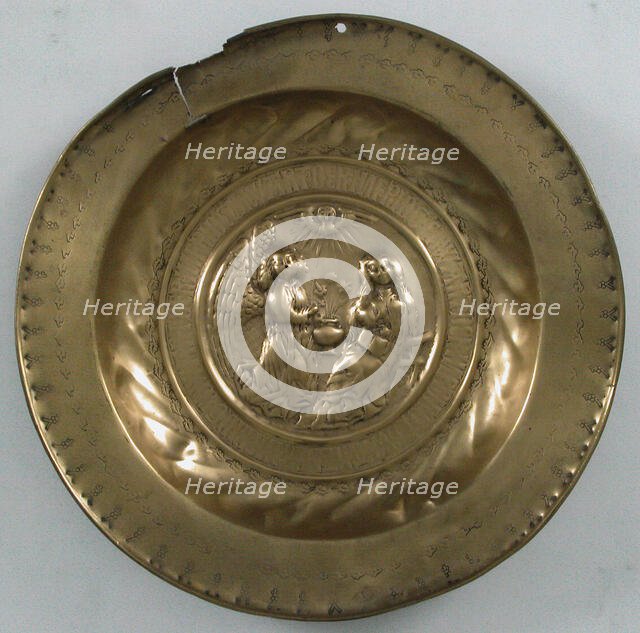 Dish, German, early 16th century. Creator: Unknown.