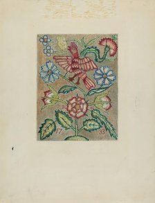 Sampler, c. 1936. Creator: Ella Josephine Sterling.