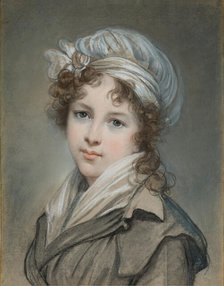 Self-portrait In Traveling Costume, 1789. Creator: Vigée Le Brun, Louise Élisabeth (1755-1842).