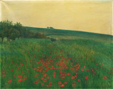 Red Poppies, 1910. Creator: Frantisek Kavan.