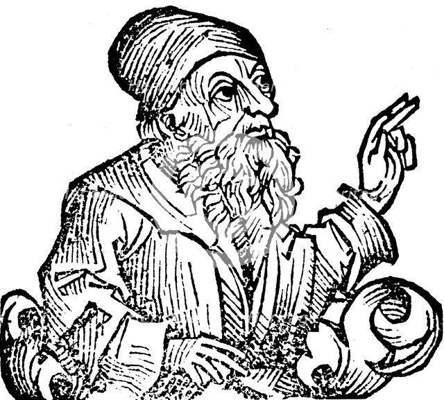 Anaxagoras (c500-428 BC), Ancient Greek philosopher, 1493. Artist: Unknown