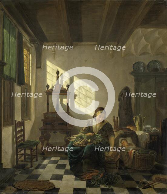 The Housewife, 1800-1811. Creator: Abraham van Strij.