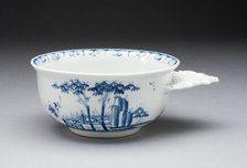 Porringer, Worcester, c. 1755. Creator: Royal Worcester.