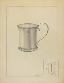 Silver Mug, c. 1936. Creator: Horace Reina.